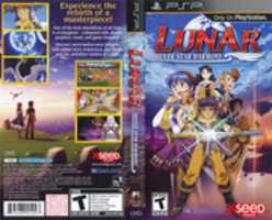 Free download Lunar: Silver Star Harmony [ULUS-10482] PSP Box Art free photo or picture to be edited with GIMP online image editor